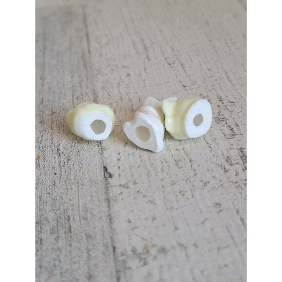 Miniature porcelain Easter bunny chick rabbit set spring‎ decor vintage - Picture 6 of 6